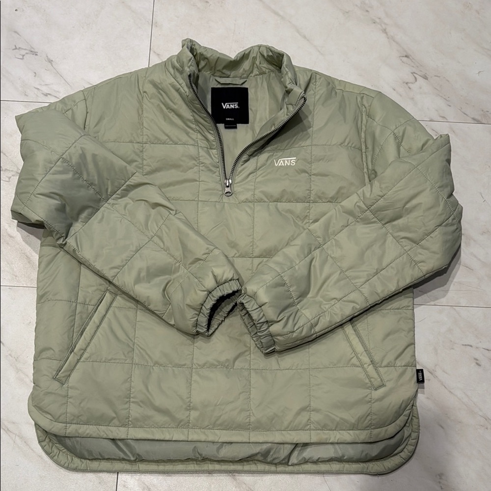 Vans Women's Sage Green Puffer Jacket